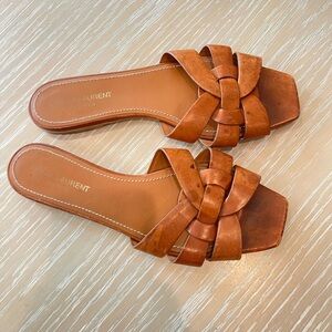 Saint Laurent Tribute Open Toe Sandals